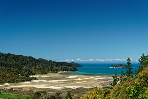 Marahau, gateway to the Abel Tasman, South Island, New Zealand